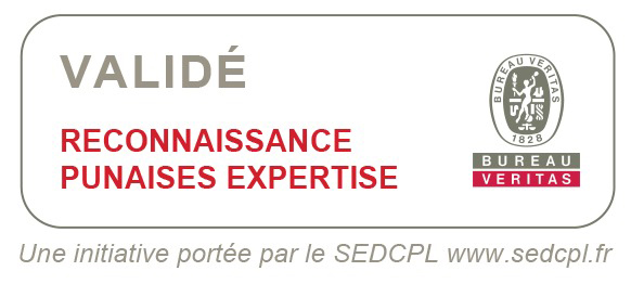 Certication Veritas pour la detection canine de punaises de lit